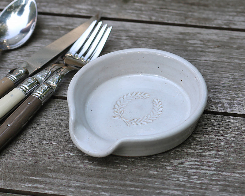 Spoon Rest Tableware Farmhouse Pottery